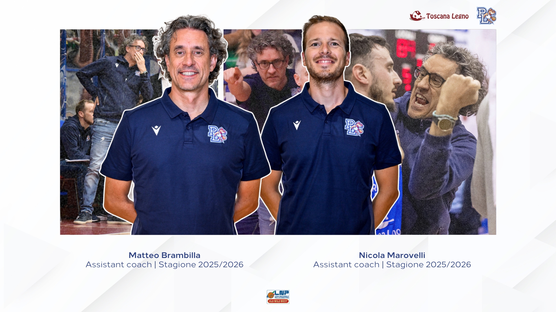 Serie B Nazionale: Brambilla e Marovelli confermati nello staff di coach Turchetto