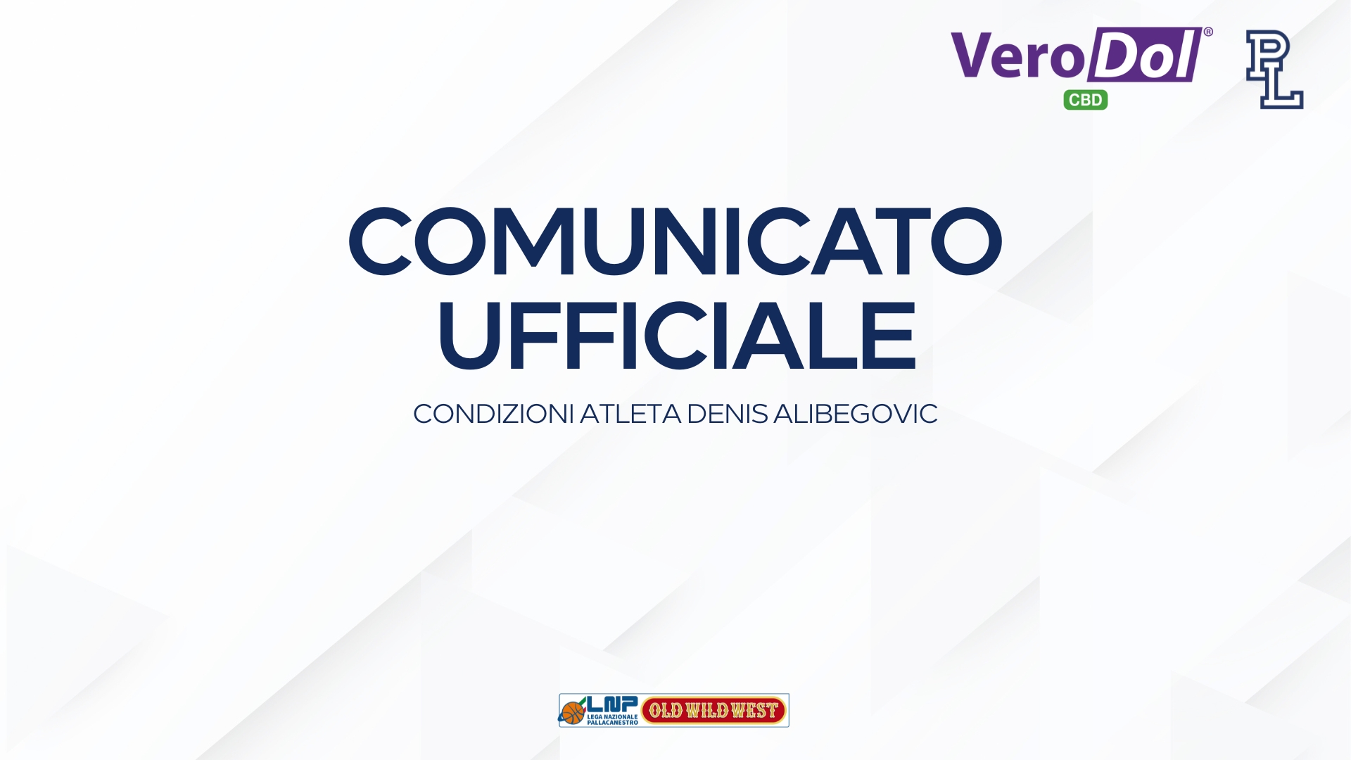 COMUNICATO UFFICIALE: condizioni atleta Denis Alibegovic