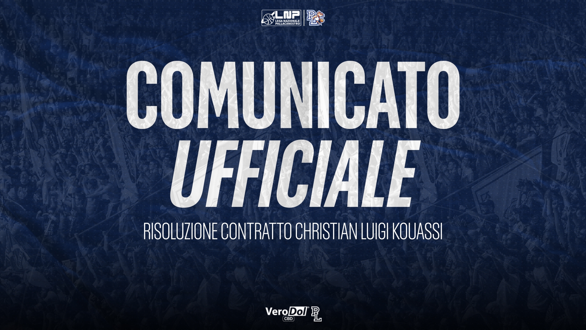 COMUNICATO UFFICIALE: risoluzione contratto Christian Luigi Kouassi