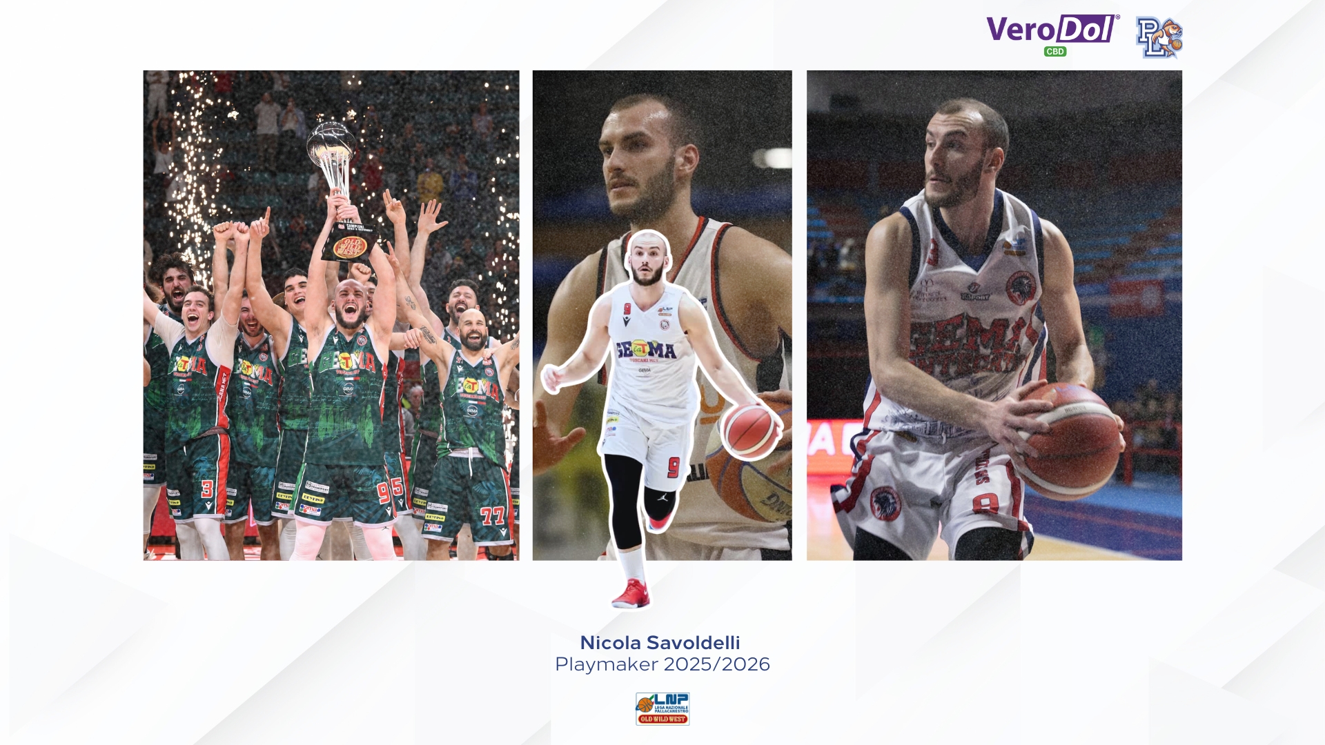 Serie B Nazionale: la VeroDol CBD PL si completa con Nicola Savoldelli