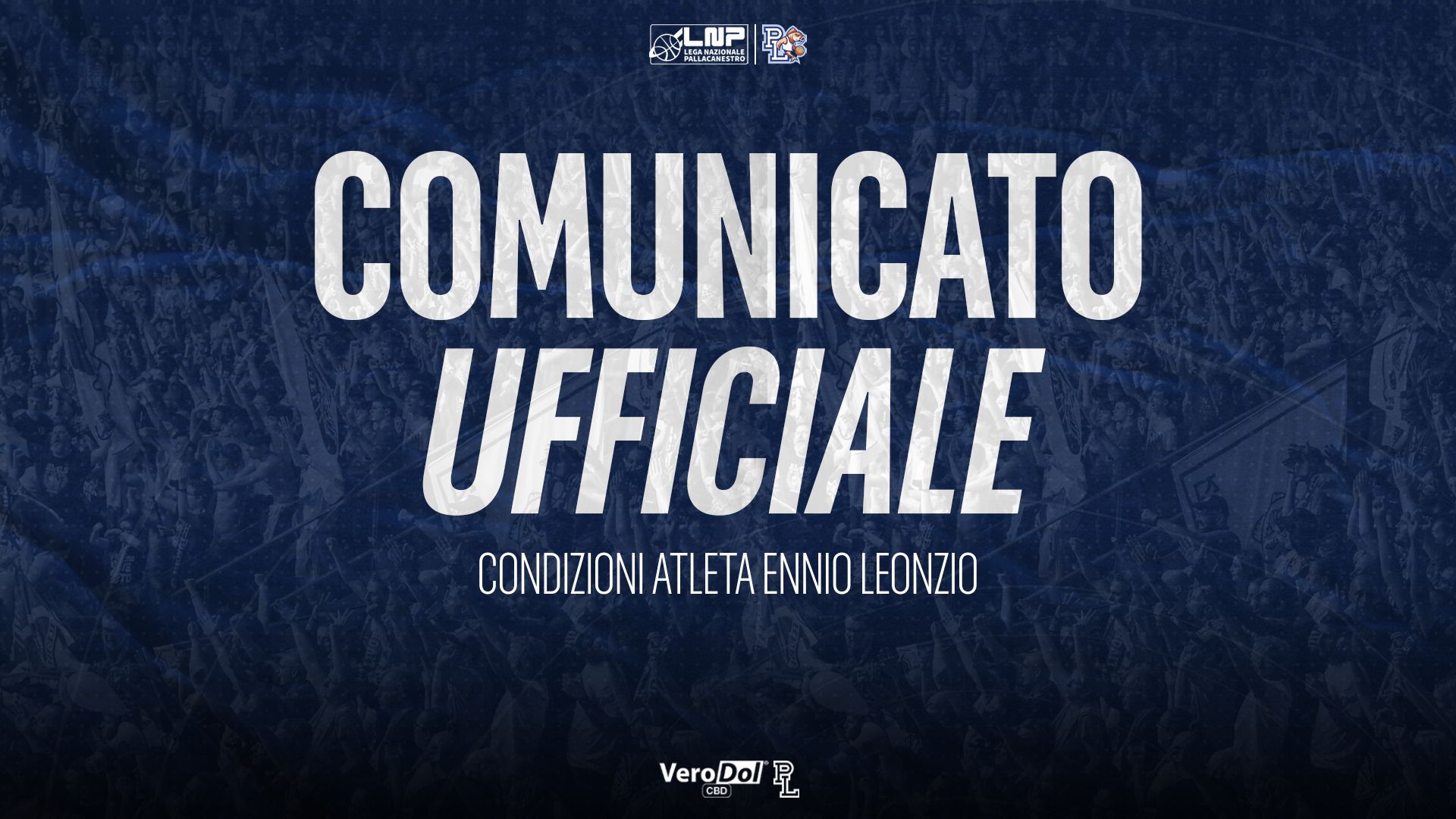 COMUNICATO UFFICIALE: condizioni atleta Ennio Leonzio