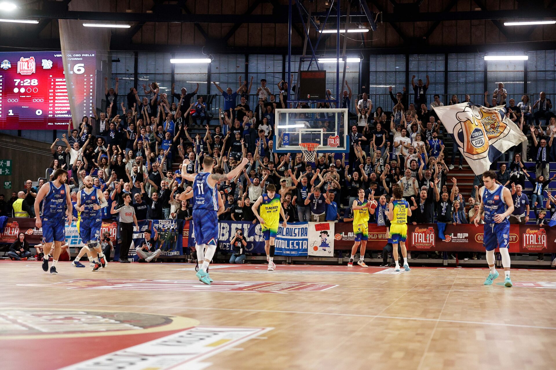 Coppa Italia (Serie B): la VeroDol CBD PL supera in volata Vigevano e conquista la finale con la Gema Montecatini