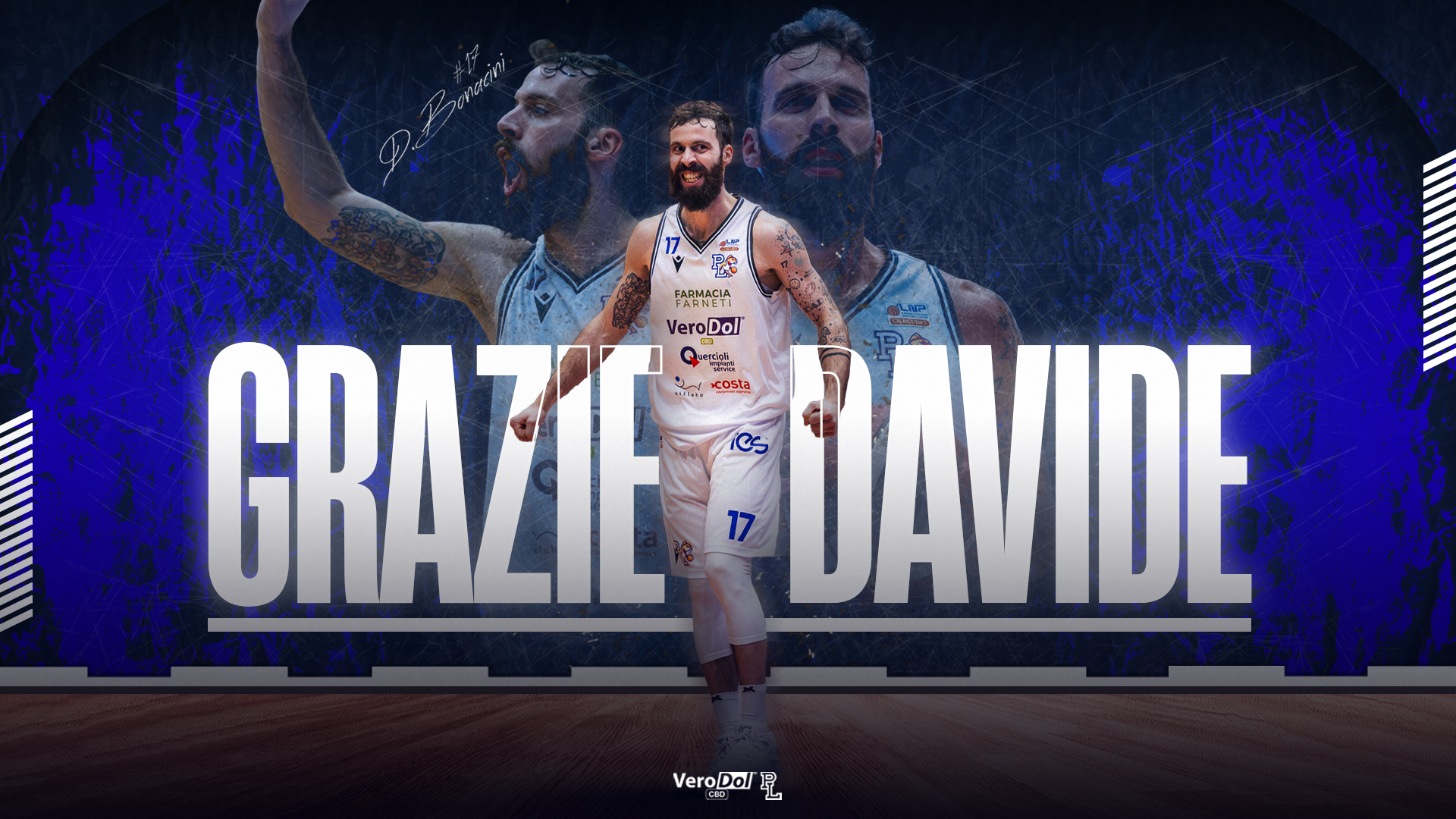 Serie B Nazionale: si separano le strade della VeroDol CBD PL e Davide Bonacini