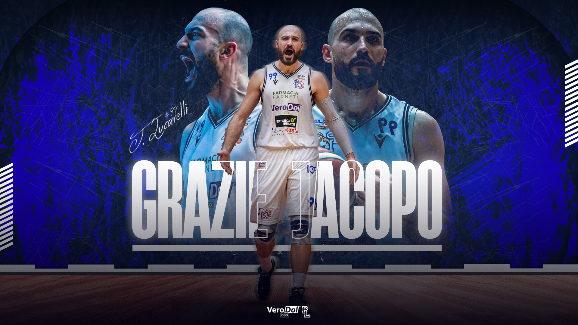 Serie B Nazionale: si separano le strade della VeroDolc CBD PL e Jacopo Lucarelli