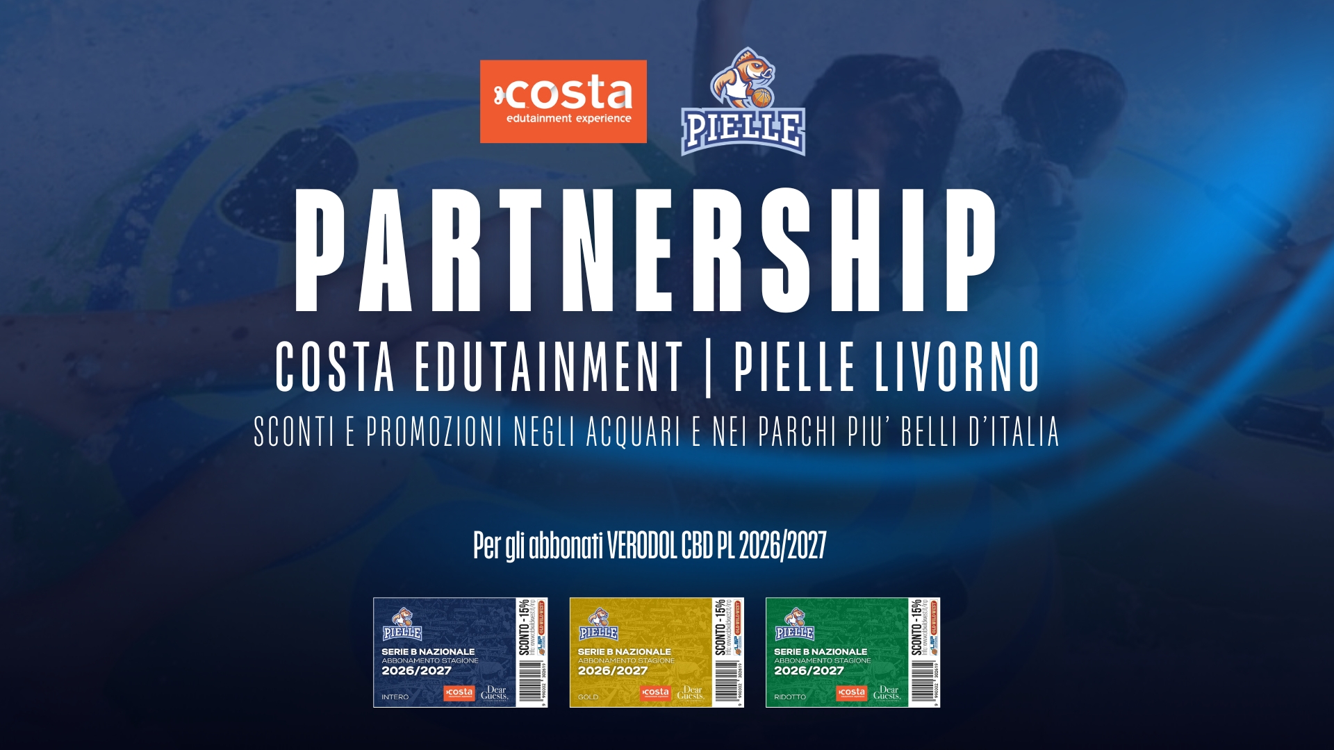 PIELLE & COSTA EDUTAINMENT: il tuo abbonamento ti porta negli acquari e parchi più belli d’Italia